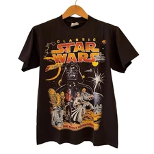 Vintage Star Wars Classic Rebels Darth Vader Modern T-Shirt REPRINT Size L