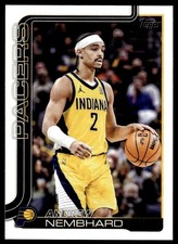 Andrew Nembhard 2025-26 Topps #52 Indiana Pacers Basketball Card