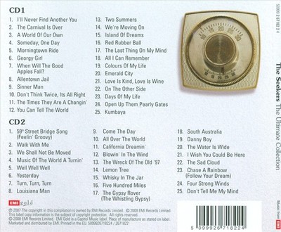 THE SEEKERS - THE ULTIMATE COLLECTION NEW CD
