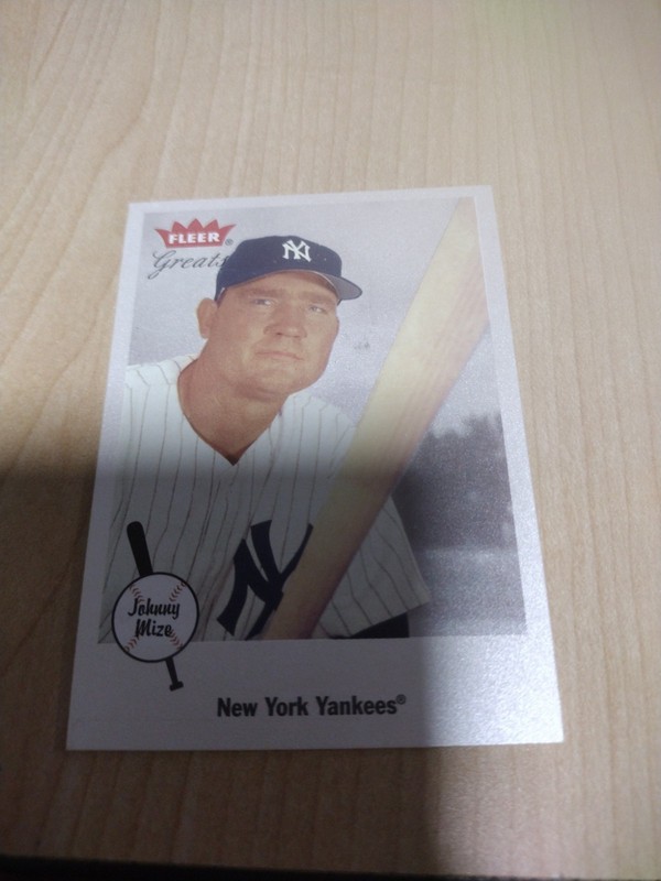 2002 Fleer Greats - Johnny Mize #12