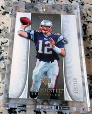 TOM BRADY 2006 Exquisite SP 035/150 RARE Patriots Bucs San Mateo GOAT HOF🔥🔥$$$