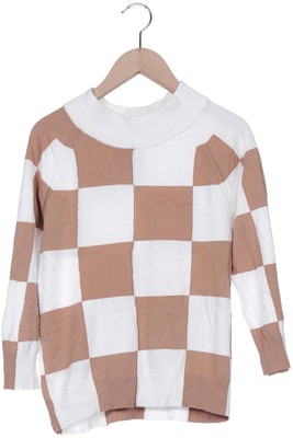 MARELLA Pullover Damen Strickpullover Strick Oberteil Gr. S Beige #vzkhthh