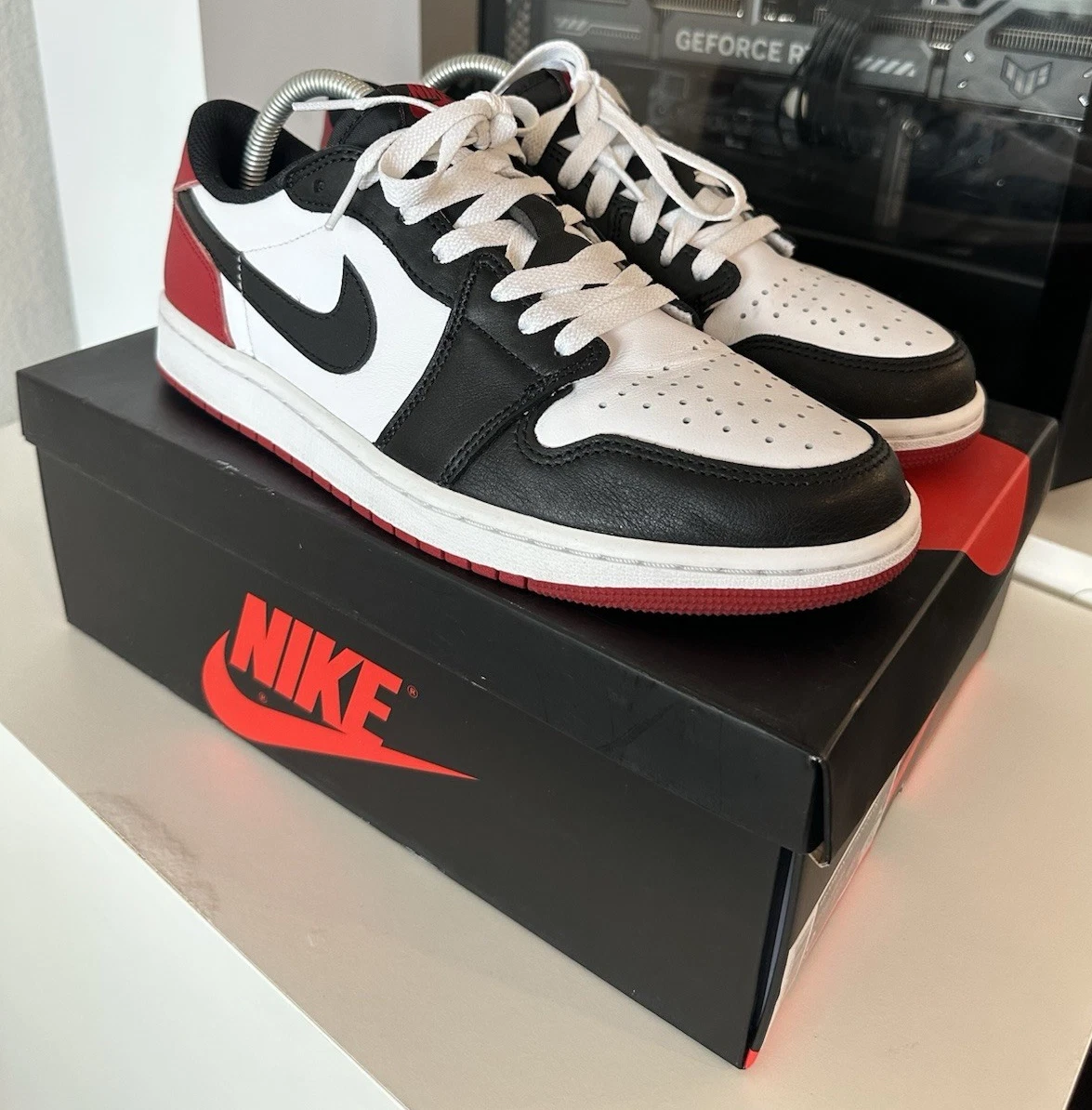 Jordan 1 Low Black Toe for Sale | Authenticity Guaranteed | eBay