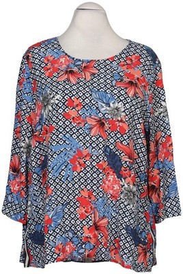 VIA APPIA DUE Bluse Damen Oberteil Hemd Hemdbluse Gr. EU 48 Mehrfarbig #ovw49by