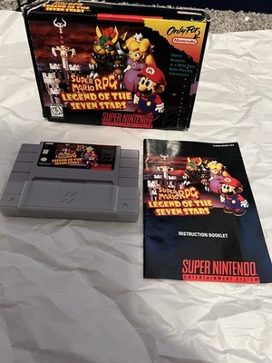 Super Mario RPG: Legend of the Seven Stars CIB - Box Wear