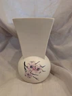 Vintage McCoy pottery Springwood line vase abstract dogwood flower 1950s 1960s