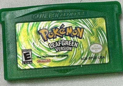 Authentic Pokemon: Leaf Green Version (Game Boy Advance, 2004) GBA. GAME ONLY *