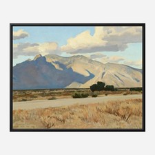 Maynard Dixon - Ridge and Rillito, Arizona - Western Art Print Paper or Canvas