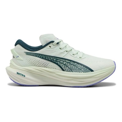 Puma Damen Deviate Nitro 3 Hellgrün Laufschuhe EU NEU