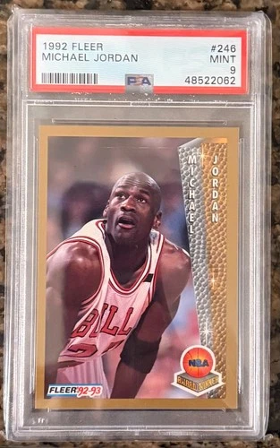 1992 Fleer #246 Michael Jordan HOF 🔥🏀🐐 PSA 9 Mint