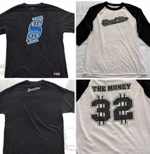 WWE SHANE McMAHON T-SHIRT LOT - SHANE O’MAC THE MONEY 3/4 SLEEVE *SIZE: XL *READ