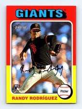 #513 2024 Topps Heritage  Randy Rodriguez RC San Francisco Giants