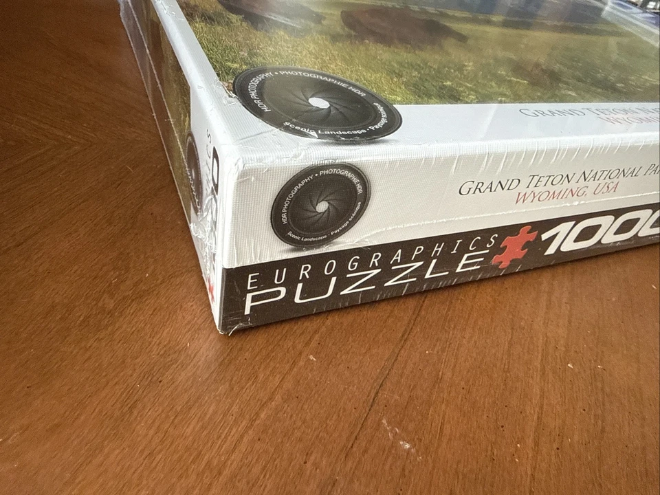 Rompecabezas Grand Teton National Park 1000 piezas Eurographics Wyoming, EE. UU. Sellado Foto 2 de 4