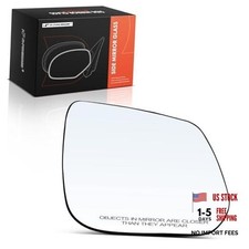 Right Passenger Side Non-Heated Mirror Glass with Backing Plate Compatible