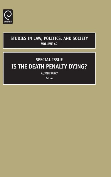 Austin Sarat | Is The Death Penalty Dying? | Buch | Englisch (2008) | Gebunden-image