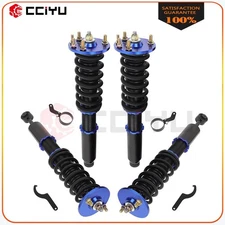 Fits 2003-07 Honda Accord Blue Coilovers Adjustable Height Shocks Absorber Kits