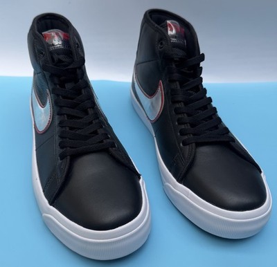 Nike SB Blazer Mid Pro GT Grant Taylor El Camino Black Silver Sz 11.5 New No Box