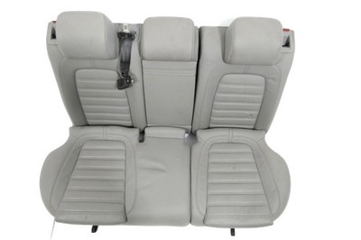 VW Passat 3C Kombi Sitz Rückbank Rücksitzbank Sitze Leder Lehne Ski classic grau