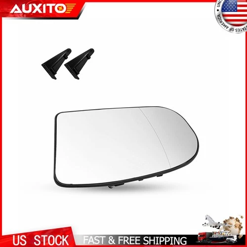 Driver Side Heated Mirror Glass For Mercedes C280 C350 W203 2001-2007 Left Door