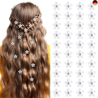 20 StüCk Haarspangen Damen Kleine Blumen, Haarschmuck MäDchen Haarspange Blume W