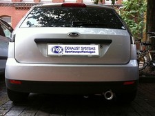 Fox Komplettanlage ab Kat Ford Fiesta MK6 Diesel JH1 JD1 Bj.01-08 90mm rund