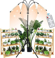 LED Plant Grow Light with Stand, LED Grow Light Full Spectrum for Indoor Plants,