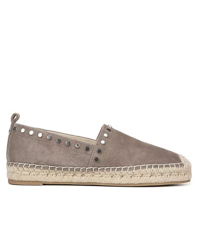 Sam Edelman Womens Koda Leather Suede Espadrille 10M Flint Grey Suede - NIB $90 - Picture 6 of 7