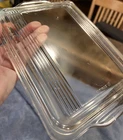 Vintage PYREX 503-C Clear Glass Rectangle Lid Replacement Dish Cover