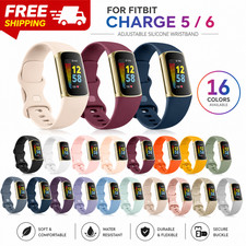 For Fitbit Charge 5 6 Strap Adjustable Replacement Silicone Wristband UK