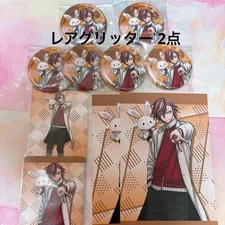 Tougen Anki x Sanrio Oiran Zaka Kyo Night Glitter Badge Card Set New