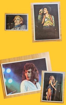 1975 Panini Pop Stars - Pick your card - DAVID BOWIE, QUEEN Mercury, M. JACKSON