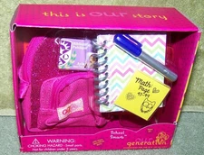 Our Generation SCHOOL SMARTS Set for Most 18" Dolls New