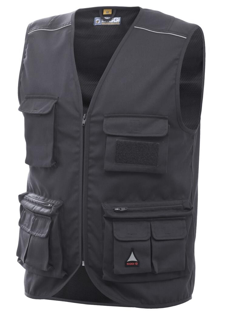 Fuori-tutto Gilet da Lavoro Chrome Siggi Taglia L colore grigio
