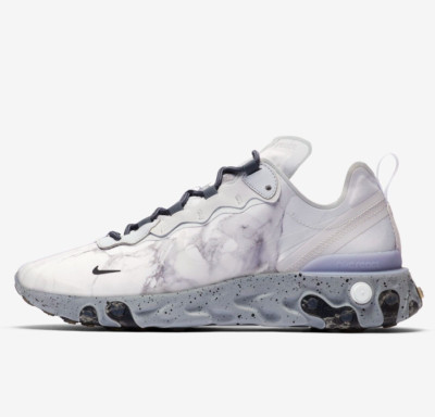 Nike x Kendrick Lamar React Element 55 - 15 - CJ3312-001 KL Platinum Black Grey