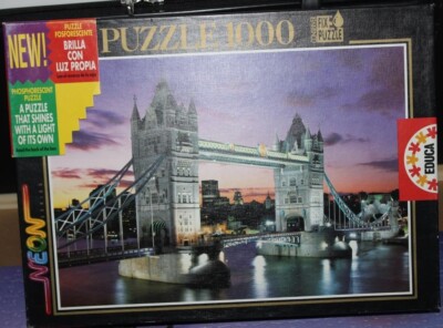 Educa leuchtende Puzzle Neon London TOWER BRIDGE OVP