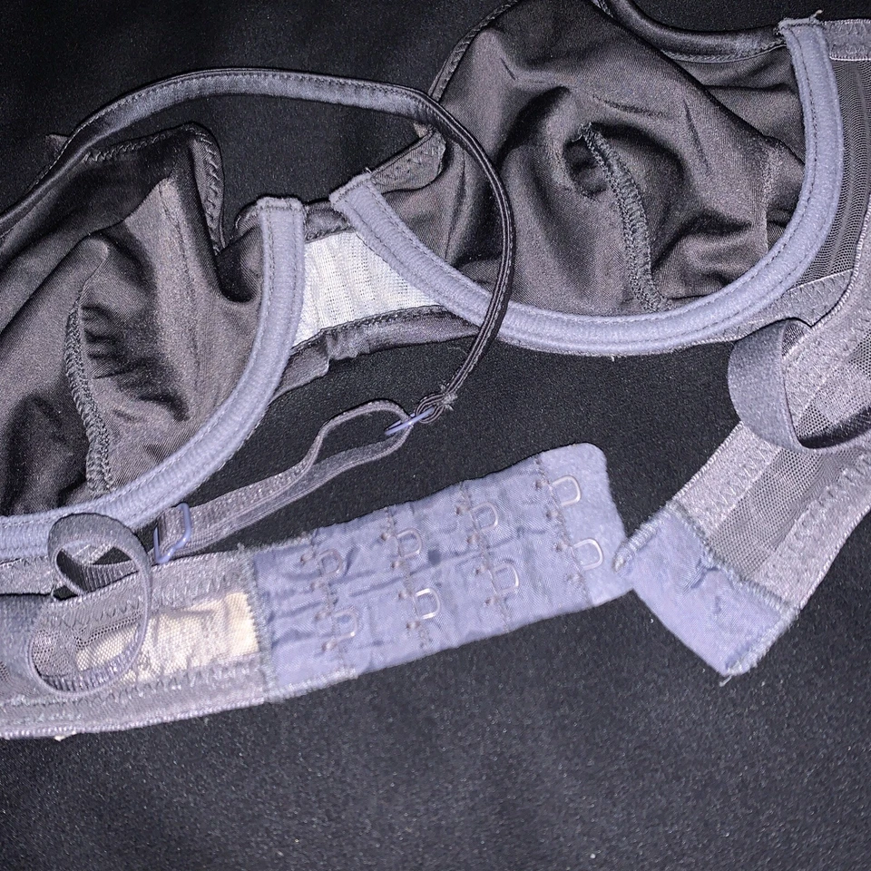 La Perla Studio Bra Unlined Underwire Size 32 Black Life Left - Image 3 of 4