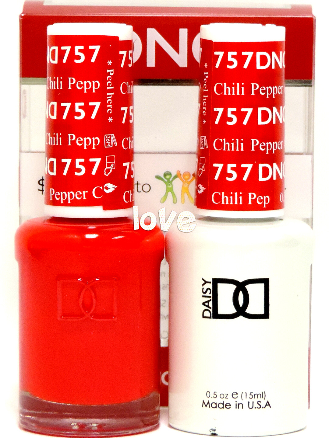 DND Daisy Gel Polish Soak Off 0.5fl.oz LED/UV Duo DND757 Chili Pepper