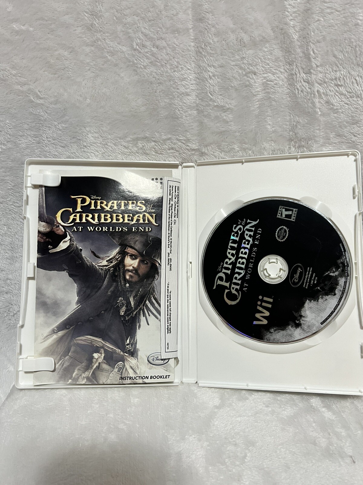 Pirates of the Caribbean At World's End Nintendo Wii Complete w