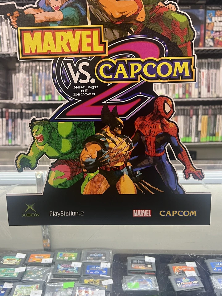 Marvel vs. Capcom 2 B Countertop Display Standee 2024 - Image 3 of 4