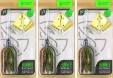 (3) Googan Squad 1/2 Oz. Hummer Buzz Baits Buzzbaits Bluegill Brand New In Pack