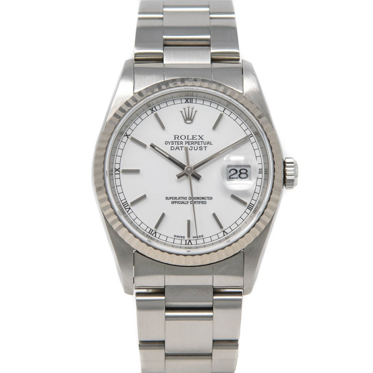 Rolex datejust 36 pre owned cheap