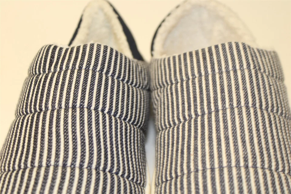 Zapatillas TOMS Azul Marino Ferrocarril Rayas Ezra Para Hombres Talla 9 Acogedores Zapatos Cómodos 10018751 Foto 3 de 4