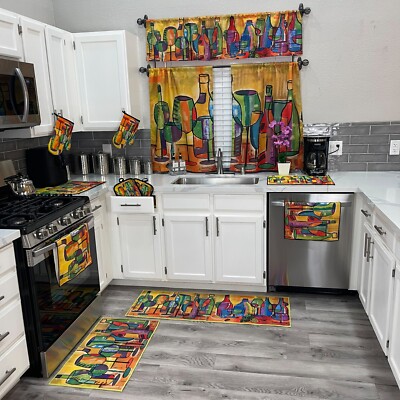UpNUpCo Artistic Beautiful Kitchen Linen Sets - Farmhouse - Multiple Patterns
