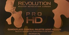 Revolution Pro HD Camouflage Corrector Palette Medium Dark