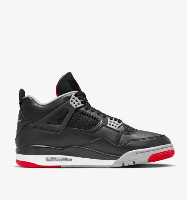 靴 Nike Air Jordan 4 Retro Bred 27cm 308497 060 Jordan 4 Bred (2019) | eBay