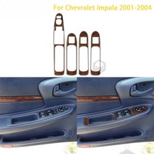 For Chevrolet Impala 2001-2004 Accessories Wood Grain Plastic Interior Cuphold