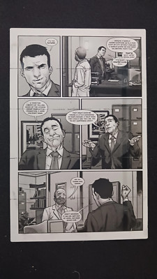 Category Zero Conflict #4 - Page 2 - PRESSWORKS - Comic Art - Printer Plate - Bl