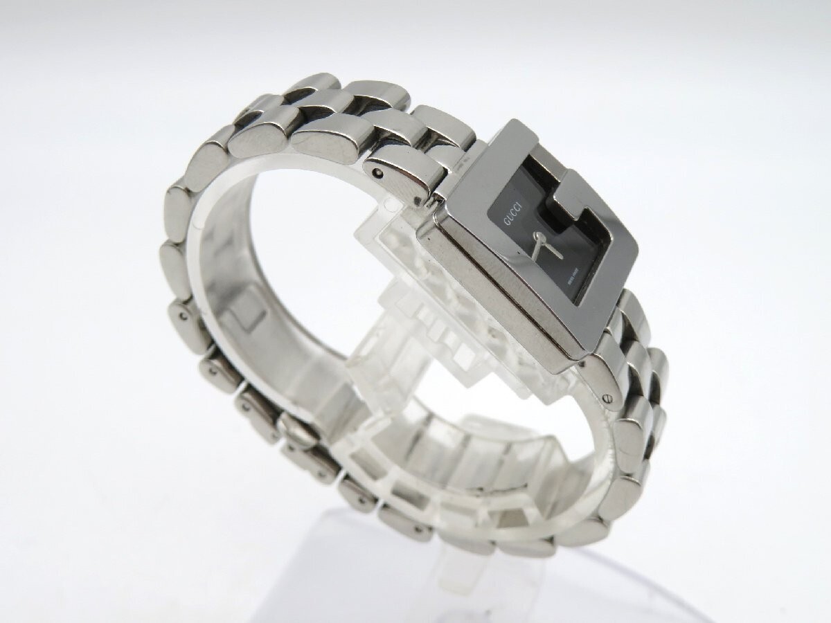 GUCCI G Face 3600L Quartz Black Dial Square Ladies Fast Shipping