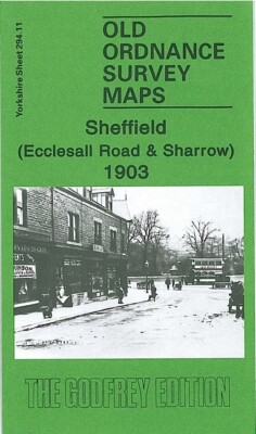 Sheffield Ecclesall Road & Sharrow 1903  Yorkshire Sheet 294.11 by Sylvia Pybus