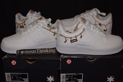 Nike Air Force 1 LX Metallic Gold Pendent Lucky Charms WMNS DD1525 100